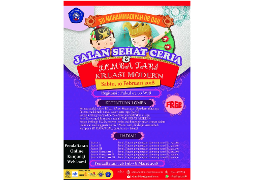 JALAN SEHAT CERIA & LOMBA TARI KREASI MODERN
