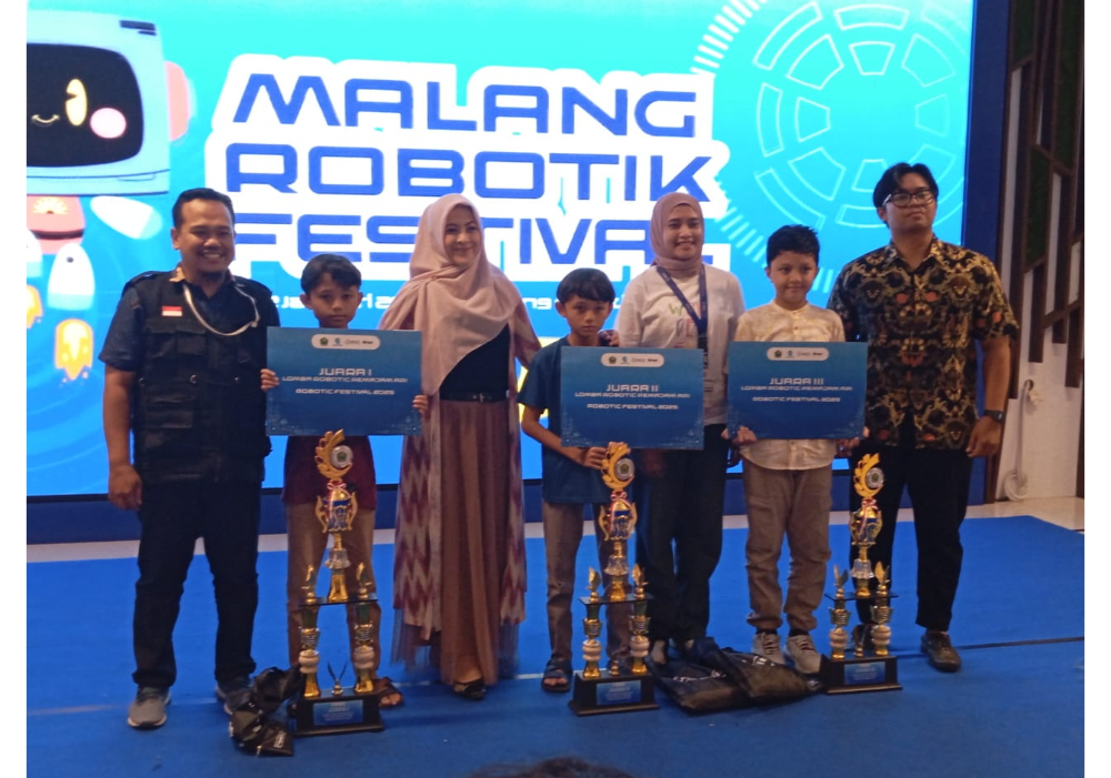  AKSI LAGI, EKSTRAKURIKULER ROBOTIK SD MAPAN DAU RAIH JUARA